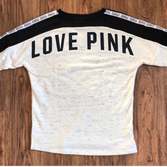 VS PINK Varsity Crew Pullover - Picture 3 of 5
